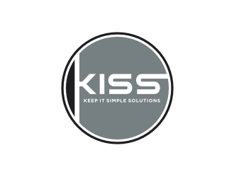 Keep It Simple Solutions. KISS for short logo design by Zhafir
