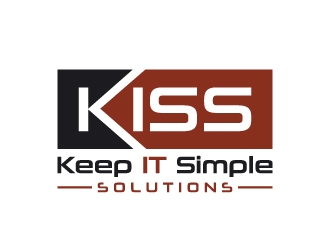 Keep It Simple Solutions. KISS for short logo design by akilis13