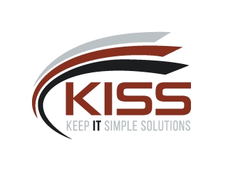 Keep It Simple Solutions. KISS for short logo design by akilis13