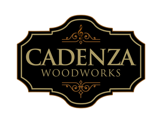 Cadenza Woodworks logo design by kunejo
