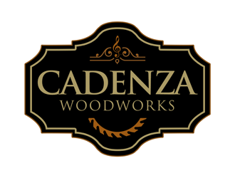 Cadenza Woodworks logo design by kunejo