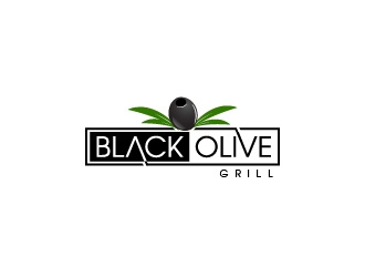 Black Olive Grill logo design by usef44