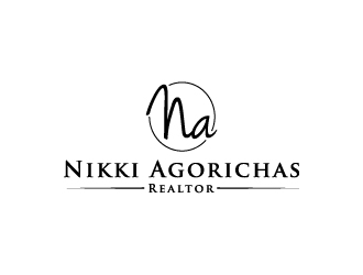 Nikki Agorichas Realtor logo design by Erasedink