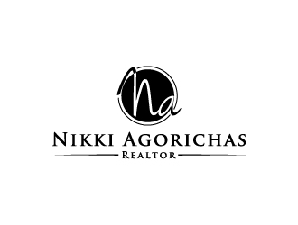 Nikki Agorichas Realtor logo design by Erasedink