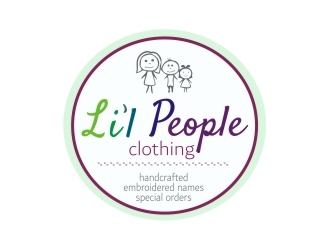 Lil People Clothing logo design by RealTaj