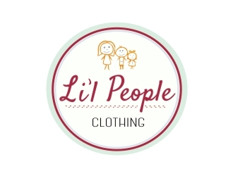 Lil People Clothing logo design by RealTaj