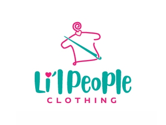 Lil People Clothing logo design by jaize