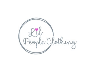 Lil People Clothing logo design by DesignPal