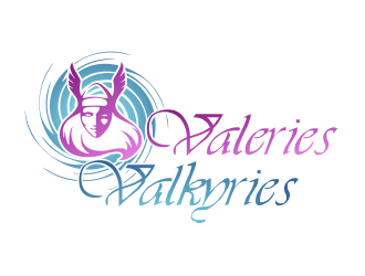 Valeries Valkyries logo design by ROSHTEIN