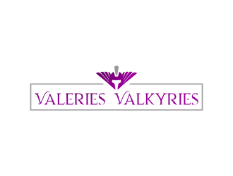 Valeries Valkyries logo design by ROSHTEIN