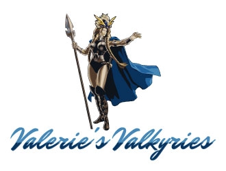 Valeries Valkyries logo design by AYATA
