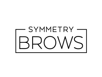Symmetry Brows logo design by keylogo