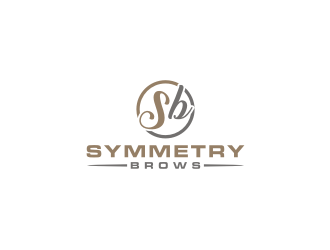 Symmetry Brows logo design by bricton