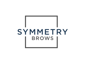 Symmetry Brows logo design by Zhafir