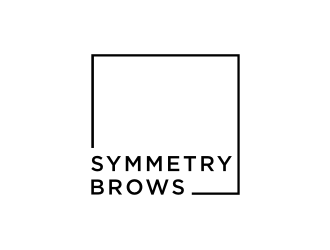Symmetry Brows logo design by Zhafir