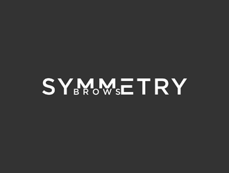 Symmetry Brows logo design by johana