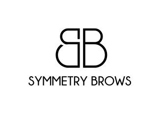 Symmetry Brows logo design by Rossee