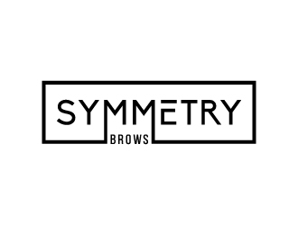 Symmetry Brows logo design by akilis13