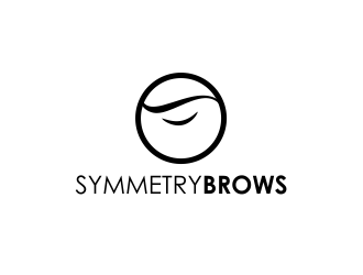 Symmetry Brows logo design by serprimero