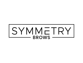 Symmetry Brows logo design by lexipej