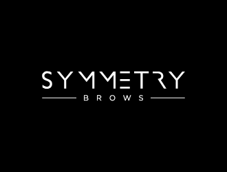Symmetry Brows logo design by denfransko