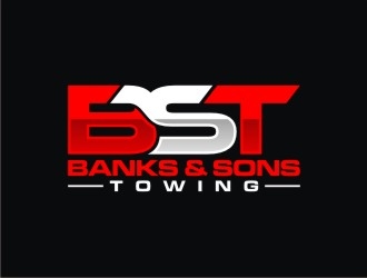 Banks & Sons Towing logo design by agil