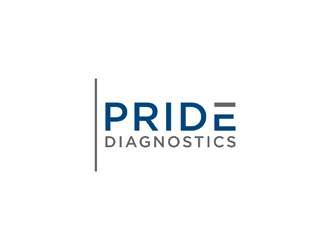 Pride Diagnostics logo design by johana