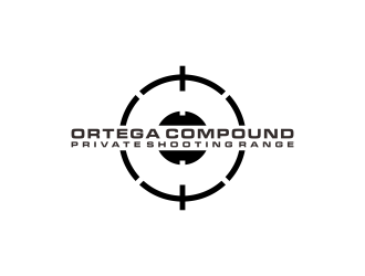 ORTEGA COMPOUND       PRIVATE SHOOTING RANGE logo design by BlessedArt