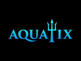 Aquatix  logo design by hidro