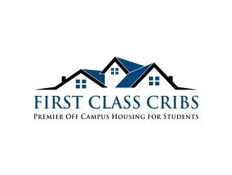 First Class Cribs logo design by dibyo