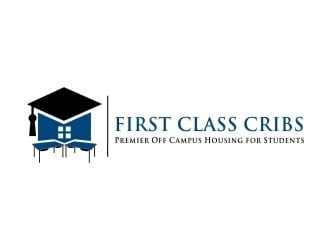 First Class Cribs logo design by dibyo