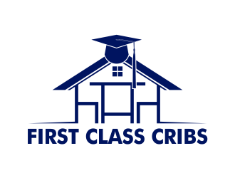 First Class Cribs logo design by beejo