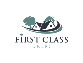 First Class Cribs logo design by DiDdzin