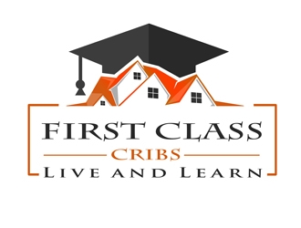 First Class Cribs logo design by Arrs