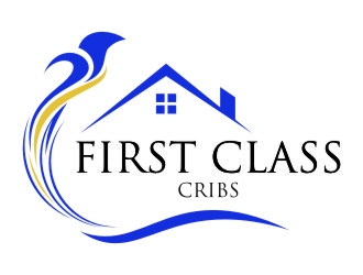First Class Cribs logo design by jetzu