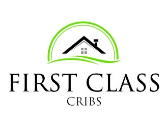 First Class Cribs logo design by jetzu