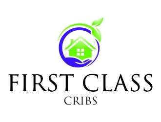 First Class Cribs logo design by jetzu