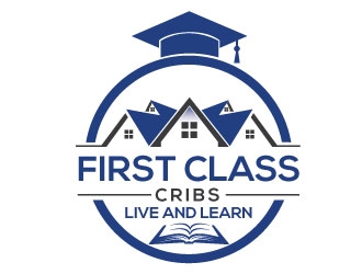 First Class Cribs logo design by Upoops
