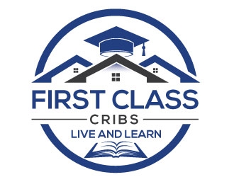 First Class Cribs logo design by Upoops