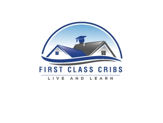 First Class Cribs logo design by Erasedink