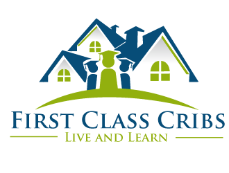 First Class Cribs logo design by bloomgirrl