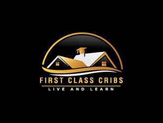 First Class Cribs logo design by Erasedink