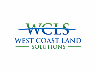 West Coast Land Solutions logo design by hidro