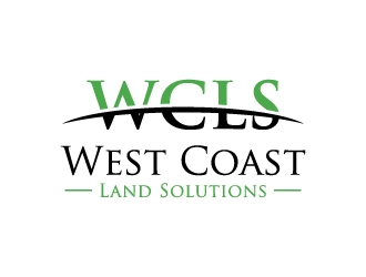 West Coast Land Solutions logo design by labo