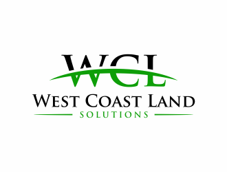 West Coast Land Solutions logo design by santrie