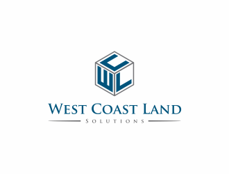 West Coast Land Solutions logo design by santrie