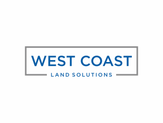 West Coast Land Solutions logo design by Editor
