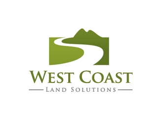 West Coast Land Solutions logo design by nikkl