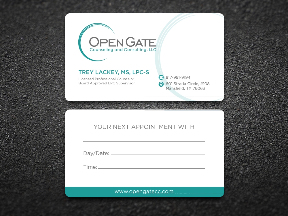 Open Gate Counseling and Consulting, LLC logo design by labo