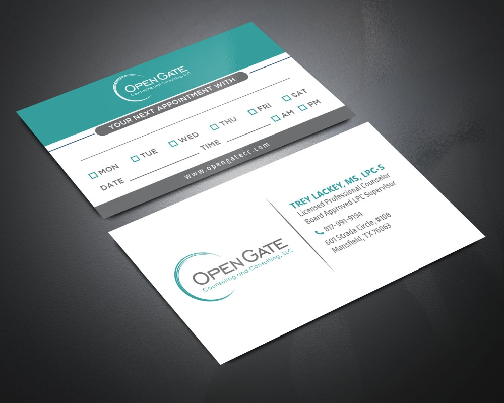 Open Gate Counseling and Consulting, LLC logo design by Boomstudioz
